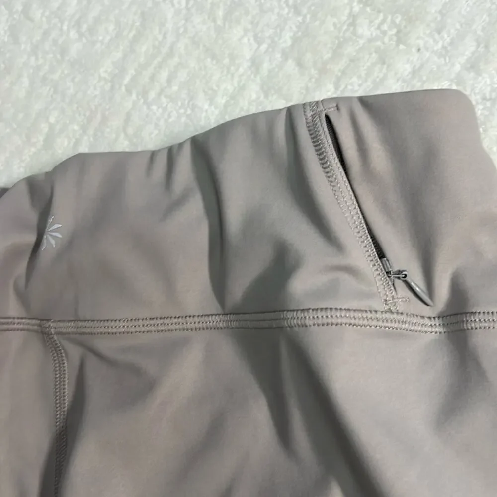 Athleta Contender Aero 7/8 tight high rise pebble gray leggings LP - Picture 12 of 13